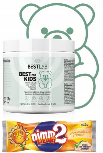 Best4Kids: Prehransko dopolnilo z vitamini in rastlinskimi izvlečki za otroke