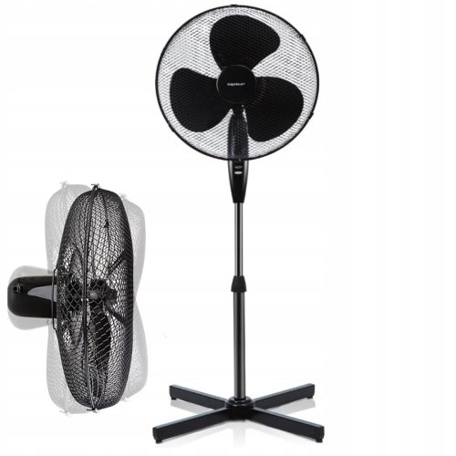 Mocan talni ventilator Aigostar MOLLY črn