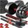 Hantle s prilagodljivo težo 2 x 20 kg komplet 40 kg s palico in kettlebell