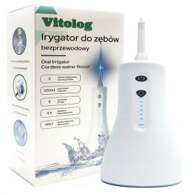 Brezžični zobni irigator za ustno higieno