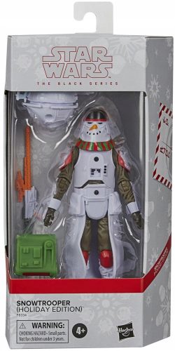 Hasbro Zvezdane vojne Črna serija - Figura Snowtrooper 15 cm (Božična izdaja) F8334