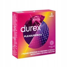 DUREX PLEASUREMAX Kondomi, 3 kosi