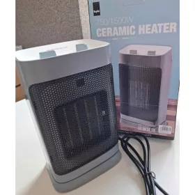   Rotacijski ventilatorski grelnik Keplin 1500 W 750 W 60° nihanje kompakten