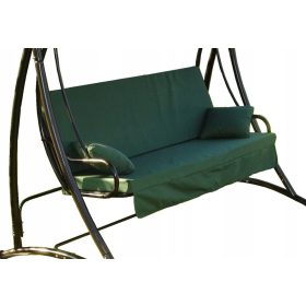 Vrtna gugalna blazina 175 x 50 x 10 cm črna