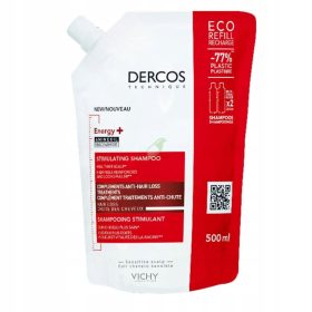   Vichy Dercos Energy+ REFILL 500 ml - Polnilni šampon proti izpadanju las