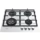  Plinska kuhalna plošča WHIRLPOOL AKTL629WH, bela, 4 gorilniki