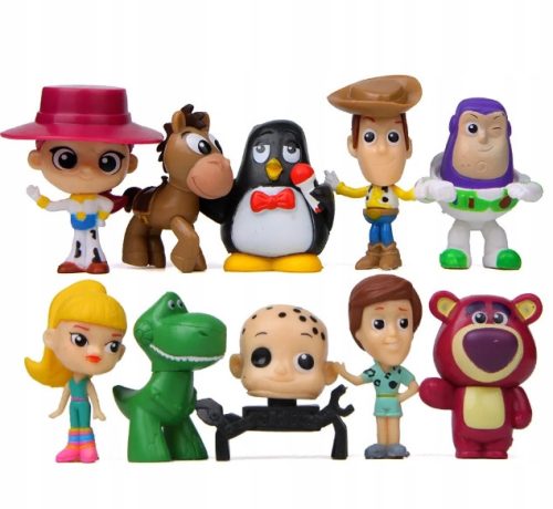 Hit Igrača Zgodba Skinny Woody figura, 10 kosov