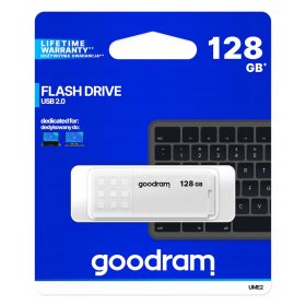 KLJUČEK GOODRAM UME2 128 GB USB 2.0 BELO