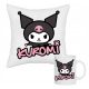KUROMI LUKNJA ZA BLAZINO IN SKODELICA DARILNI SET HELLO KITTY KUROMI