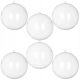 Bombke iz akrila, prozorne, velike 14 cm, set 6 kosov