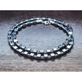   Naravni Hematitni Koralni Ogrlica 6mm | Izberite Dolžino po Meri