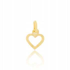 Zlata verižica z diamantnim srcem. 333