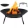  VRTNI OGENJ PALERMO 60 CM ZA ŽAR TABORNIŠKI KOTEL STEEL BLACK