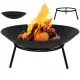  VRTNI OGENJ PALERMO 60 CM ZA ŽAR TABORNIŠKI KOTEL STEEL BLACK
