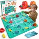 PUZZLE BOARD LOGIČNA IGRA BLOCKS ROAD BUILDING IZOBRAŽEVALNE IGRAČE