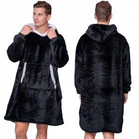   KOC BLUZA ČRNA Oversize Topla Debelina XXL 2v1 ⭐⭐⭐⭐⭐
