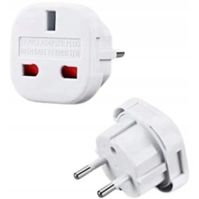    ADAPTER ANGLEŠČINA POLJSKA PL EU UK ADAPTER VTIČNIKA ZA VTIČNICO VAYOX