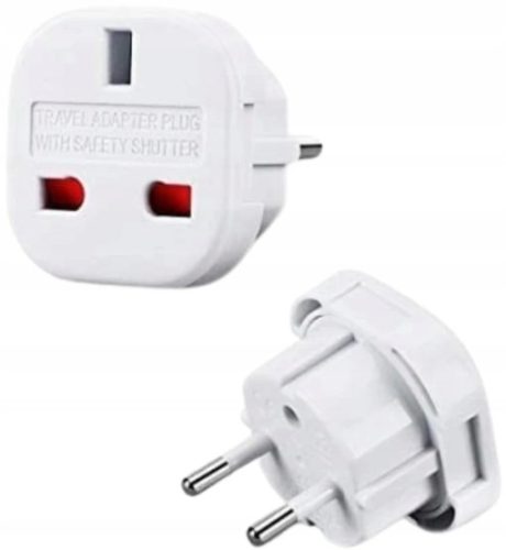  ADAPTER ANGLEŠČINA POLJSKA PL EU UK ADAPTER VTIČNIKA ZA VTIČNICO VAYOX