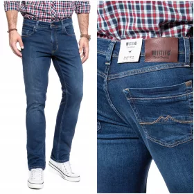 Moške ozke jeans hlače Mustang Washington Denim Blue 31/34