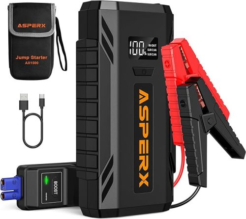 POWERBANK ZAGANJAČ 1500A ZA AVTOMOBILE DO 7L
