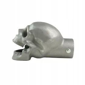 Skull-shaped Exhaust Tip, Stainless Steel, Halloween Style