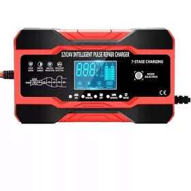 MOČAN AVTOUSMERNIK 12V/24V RDEČ
