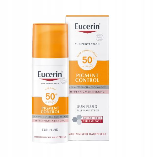 Eucerin Sun Pigment Control Fluid SPF 50+ - Zaščita in Nadzor Nad Pigmentnimi Madeži