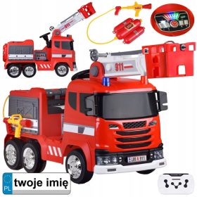 Firefighter Electric Ride-On Truck with Rocking Horse PA0316