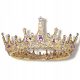 Royal Rose Gold Tiara with Pink Zirconia