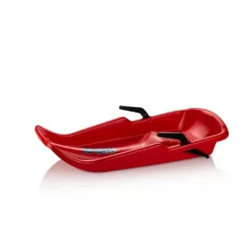 ACRAsport Zimski Plastični Tobogan Twister 80x40 cm - Rdeč