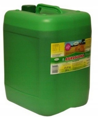 AGROSŁOMA 20L - Učinkovito Gnojilo za Hitro Mineralizacijo Slame in Ostankov