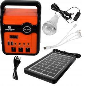    220V 25W GENERATOR SONČNE ENERGIJE ZUNANJA VRTNA LED LUČ NA DOM NAROČILO