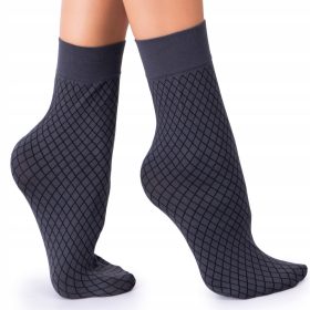   Fenome ČRNE NOGAVICE z italijanskim vzorcem FAN - Elegantne nogavice za vsako priložnost