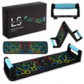 Line Sport večnamenska deska za sklece Solid Training