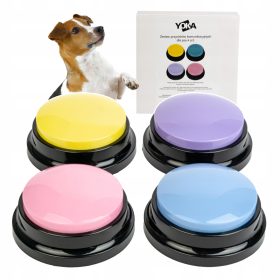    Yoka izobraževalna pasja igrača INTERAKTIVNA IGRAČA ZVOČNO GOVOREČI GUMBKI ZA PSA ZA SNEMANJE UČENJA IN ZABAVE