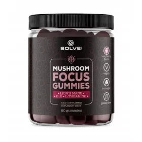   Želeji Mushroom Focus z glivo Lion's Mane za boljšo koncentracijo in jasnost uma