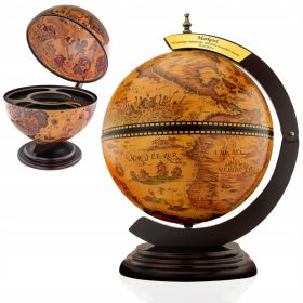   Globus Bar Globobar za alkohol Elegantno darilo za rojstni dan ob upokojitvi