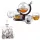 Set za viski Globe Carafe 850 ml s kozarci v obliki ladijske ladje - Darilo za rojstni dan