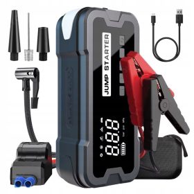   Strong Jump Starter Booster 150W Powerbank Pump 24000mAh + SPONKE