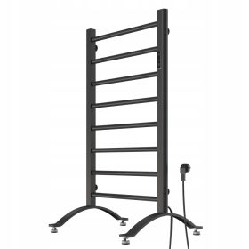 Električni kopalniški radiator 200W 500 x 800 mm ČRN