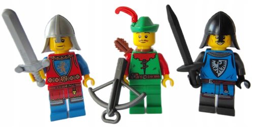 LEGO Vitezov Grad Sokol Lev Gozdar orožje NOVO 3 kosi