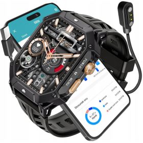   Rubicon pametna ura za moške SMARTWATCH MALE TALKS POLISH MENU F24