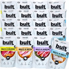   BULT Mokra hrana za pse mix okusov brez umetnih dodatkov 20x100g
