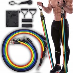   Optimized name: Visokokakovostni komplet odpornih trakov za vadbo Activ/Space