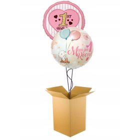 BALONSKI KOMPLET ZA 1. ROJSTNI DAN PUNČKA