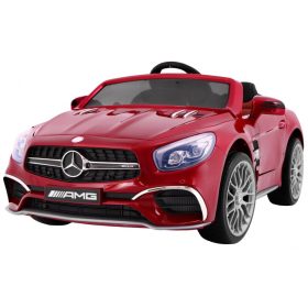    Mercedes AMG SL65 za otroke Rdeča barva + Daljinski upravljalnik + Prtljažnik + Nastavitev