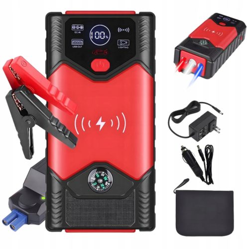 PRENOSNI AVTOMOBILSKI ZAGONSki POLNILNIK ZA NUJNO BATERIJO 20000MAH