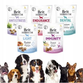 Brit Care Funkcionalni Prigrizki za Pse Mix 150g 5 Kosov