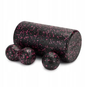   TREXO TRX-MST030 komplet za masažo majhen črno/roza S Kompaktna velikost