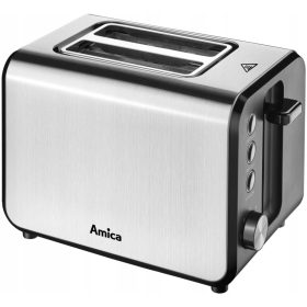    Amica TM3030 opekač kruha 950 W 7 stopenj pečenja Funkcija opekanja Pladenj Srebrn